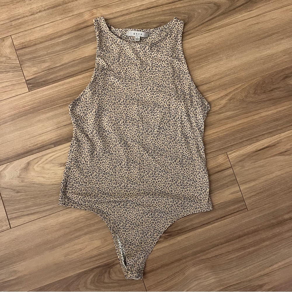 Gaze Leopard Bodysuit